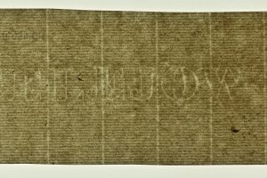 Filigran papierni w Celejowie, zbiory Muzeum Papiernictwa MD 490/1 AH