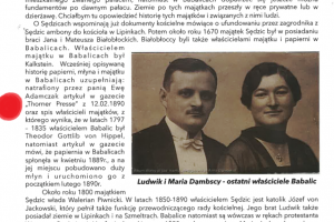 Fragment artykułu z biuletynu samorządowego gminy Biskupiec